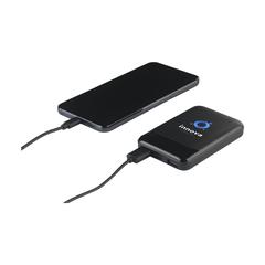 Compact RCS Recycled ABS Powerbank publicitaire pas cher