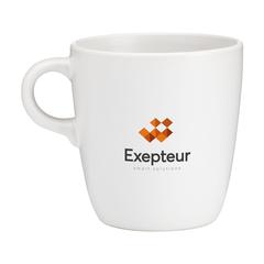 Vue Tazza 375 ml mug de couleur blanc| Krokrodeal