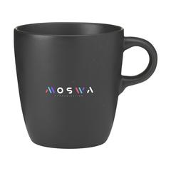 Vue Tazza 375 ml mug de couleur noir| Krokrodeal