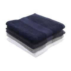 Vue Wooosh Towel GRS Recycle Cotton Mix 100x50 cm serviette de couleur blanc| Krokrodeal