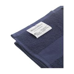 Vue Wooosh Bath Towel GRS Recycle Cotton Mix 140 x 70 cm de couleur bleu| Krokrodeal