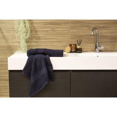 Vue Wooosh Bath Towel GRS Recycle Cotton Mix 140 x 70 cm de couleur bleu| Krokrodeal