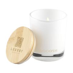 Vue Wooosh Scented Candle Sweet Vanilla bougie parfumée de couleur blanc| Krokrodeal