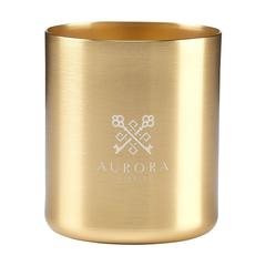 Vue Wooosh Scented Candle True Wood bougie parfumée de couleur jaune| Krokrodeal