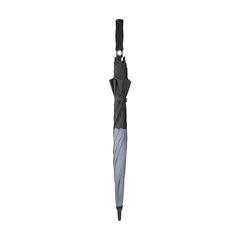 Vue Morrison RPET parapluie27 inch de couleur gris| Krokrodeal