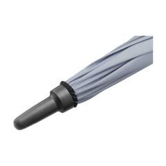 Vue Morrison RPET parapluie27 inch de couleur gris| Krokrodeal