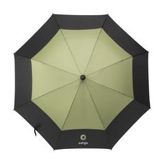 Vue Morrison RPET parapluie27 inch de couleur vert| Krokrodeal