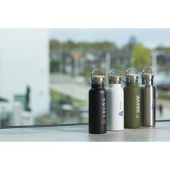 Vue Nordvik RCS Recycled Steel 500 ml bouteille de couleur gris| Krokrodeal