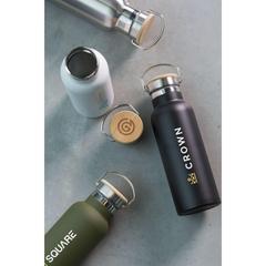 Vue Nordvik RCS Recycled Steel 500 ml bouteille de couleur gris| Krokrodeal