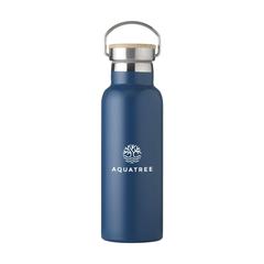 Vue Nordvik RCS Recycled Steel 500 ml bouteille de couleur bleu| Krokrodeal