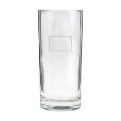 Vue Verre Longdrink 270 ml de couleur translucide| Krokrodeal