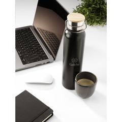 Vue Nordvik RCS Recycled Steel 750 ml bouteille de couleur noir| Krokrodeal