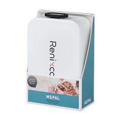 Vue Mepal Lunchbox Bento midi 900 ml boîte à déjeuner de couleur blanc| Krokrodeal