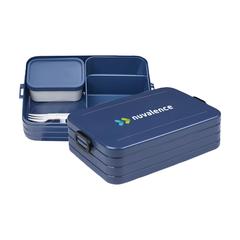 Vue Mepal Lunchbox Bento Large 1,5 L boîte à déjeuner de couleur bleu| Krokrodeal