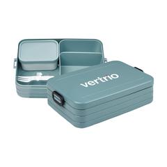 Vue Mepal Lunchbox Bento Large 1,5 L boîte à déjeuner de couleur vert| Krokrodeal