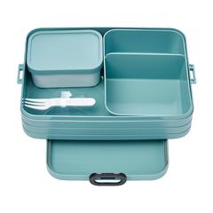Vue Mepal Lunchbox Bento Large 1,5 L boîte à déjeuner de couleur vert| Krokrodeal