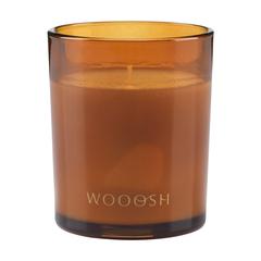 Vue Wooosh Scented Candle Musk Peach bougie parfumée de couleur orange| Krokrodeal