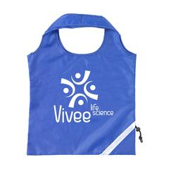 Vue Strawberry sac pliable de couleur bleu| Krokrodeal