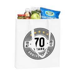 Vue Pro-Shopper sac shopping de couleur blanc| Krokrodeal