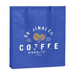 Vue Pro-Shopper sac shopping de couleur bleu| Krokrodeal