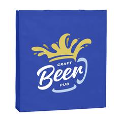 Vue Pro-Shopper sac shopping de couleur bleu| Krokrodeal