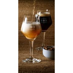 Vue Crown Sommelier Verre à bière 420 ml de couleur translucide| Krokrodeal