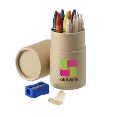 Vue ColourJoy crayons de couleur de couleur marron| Krokrodeal