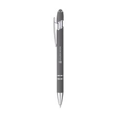 Vue Luca Touch stylo tactile de couleur gris| Krokrodeal