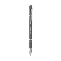 Vue Luca Touch stylo tactile de couleur gris| Krokrodeal