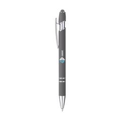 Vue Luca Touch stylo tactile de couleur gris| Krokrodeal