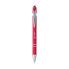 Vue Luca Touch stylo tactile de couleur rouge| Krokrodeal