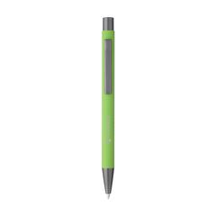 Vue Brady Soft Touch stylo de couleur vert| Krokrodeal