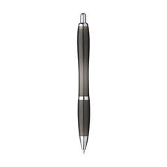 Vue Athos RPET stylo de couleur noir| Krokrodeal