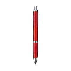 Vue Athos RPET stylo de couleur rouge| Krokrodeal