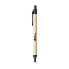 Vue Bio Degradable Natural Pen stylo de couleur noir| Krokrodeal