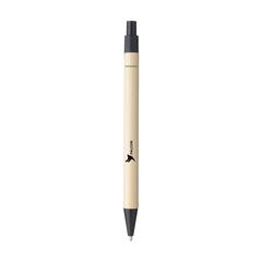 Vue Bio Degradable Natural Pen stylo de couleur noir| Krokrodeal