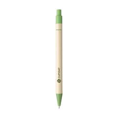 Vue Bio Degradable Natural Pen stylo de couleur vert| Krokrodeal