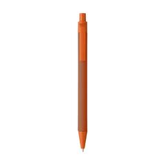 Vue Bio Degradable stylo de couleur orange| Krokrodeal