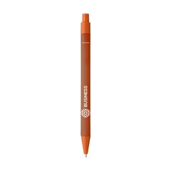 Vue Bio Degradable stylo de couleur orange| Krokrodeal