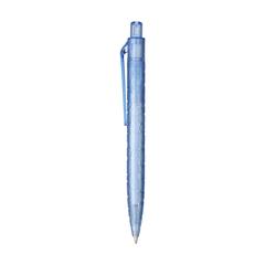 Vue BottleWise RPET stylo de couleur bleu| Krokrodeal