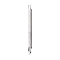 Vue Ebony Wheat stylo en paille de blé de couleur beige| Krokrodeal