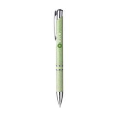 Vue Ebony Wheat stylo en paille de blé de couleur vert| Krokrodeal