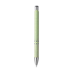 Vue Ebony Wheat stylo en paille de blé de couleur vert| Krokrodeal