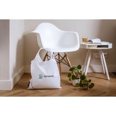 Vue Strawberry RPET sac pliable de couleur blanc| Krokrodeal