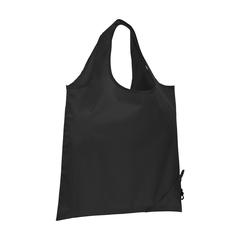 Vue Strawberry RPET sac pliable de couleur noir| Krokrodeal