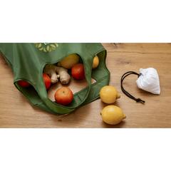 Vue Strawberry RPET sac pliable de couleur vert| Krokrodeal