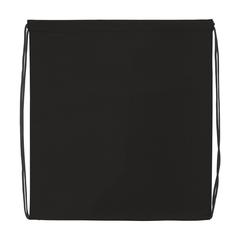 Vue Non-Woven Promobag GRS RPET sac à dos de couleur noir| Krokrodeal