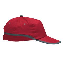 Vue ReflectCap casquette de couleur rouge| Krokrodeal
