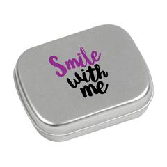 Vue TinBox pastilles à la menthe de couleur gris| Krokrodeal