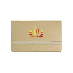 Vue NotePad bloc-note de couleur beige| Krokrodeal